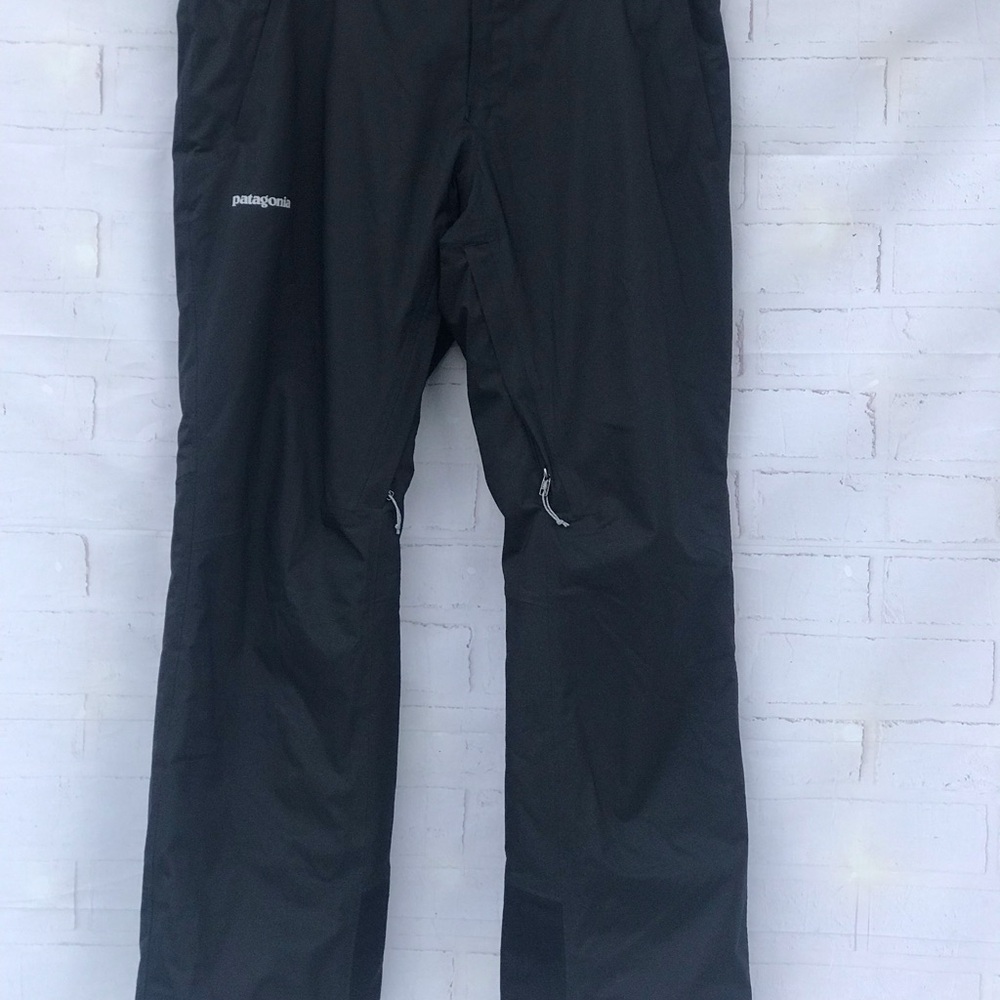 Patagonia- mens ski Black Waterproof Pants Sz x-large